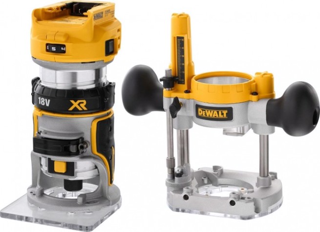 Фрезер аккумуляторный DeWALT DCW 604 N бесщеточный, без АКБ и ЗУ [DCW604N-XJ]