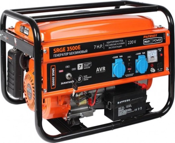 Генератор бензиновый PATRIOT MaxPower SRGE 3500 E [474103150]