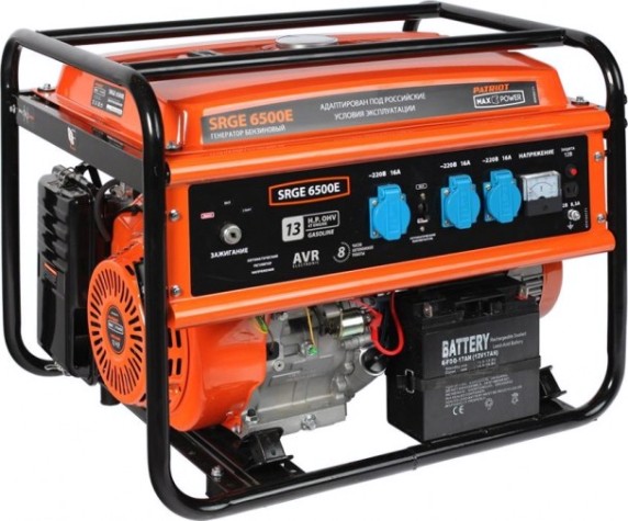 Генератор бензиновый PATRIOT MaxPower SRGE 6500 E [474103171]