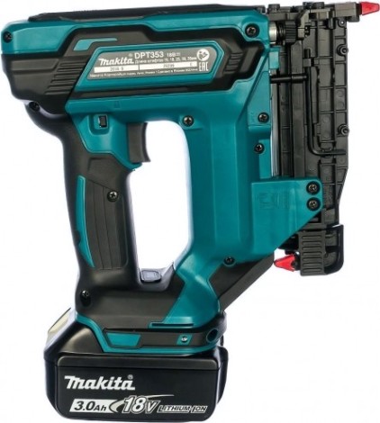 Гвоздезабиватель аккумуляторный MAKITA DPT 353 RFE [DPT353RFE]