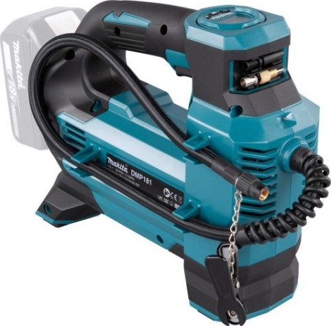 Компрессор автомобильный MAKITA DMP181Z 4 насадки, без аккум.и з/у.