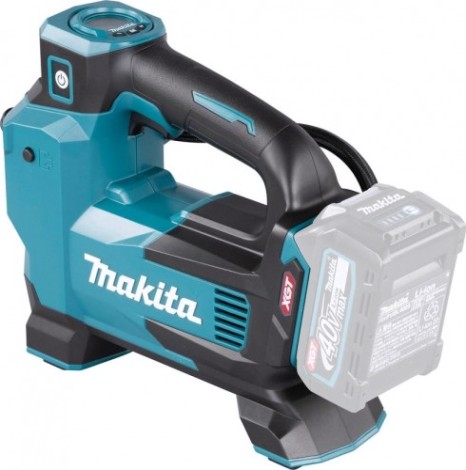 Компрессор автомобильный MAKITA MP001GZ 4 насадки, без аккум.и з/у.