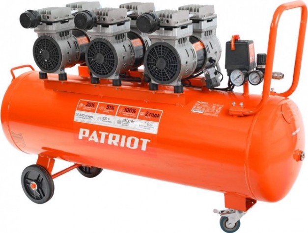Компрессор поршневой безмасляный PATRIOT WO 100-440 [525301935]