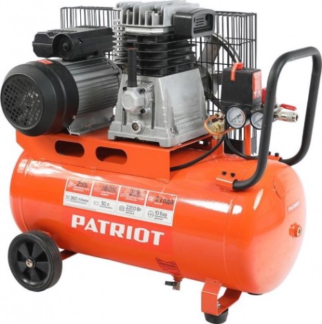 Компрессор поршневой PATRIOT PTR 50-360I [525301960]