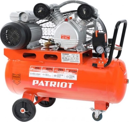 Компрессор поршневой PATRIOT PTR 50-450A [525306325]