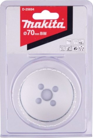 Коронка биметаллическая MAKITA D-25694 70мм