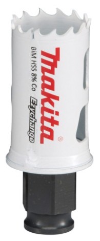 Коронка биметаллическая MAKITA Ezychange E-03707 27x44 мм [E-03707]