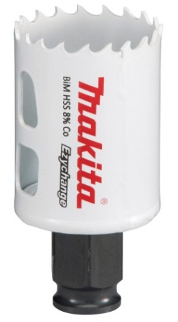 Коронка биметаллическая MAKITA Ezychange E-03757 37x44 мм [E-03757]