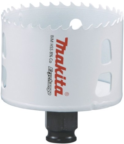 Коронка биметаллическая MAKITA Ezychange E-03903 68x44 мм [E-03903]