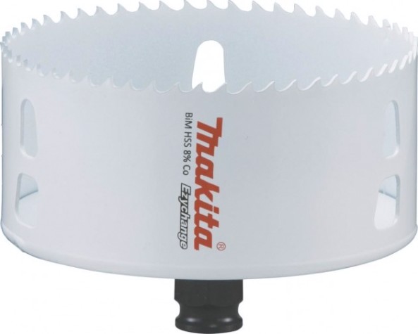 Коронка биметаллическая MAKITA Ezychange E-04008 105х44 мм [E-04008]