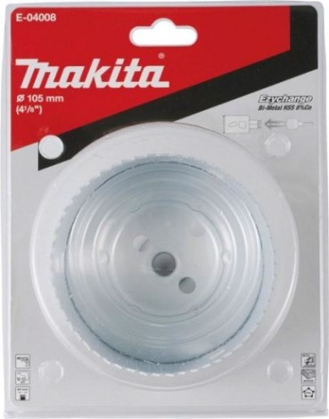 Коронка биметаллическая MAKITA Ezychange E-04008 105х44 мм [E-04008]