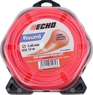 Леска триммерная ECHO Round Line 2,4мм/ 12м круг (102142953/C6000016) [102142953/C6000016]