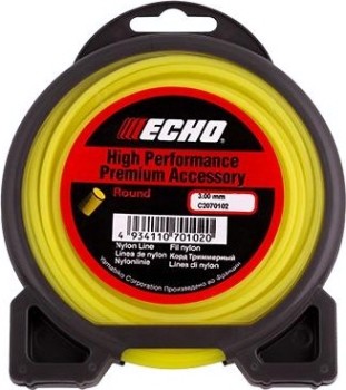 Леска триммерная ECHO Round Line 3,0мм/ 10м круг (102141220/C6000017) [102141220/C6000017]