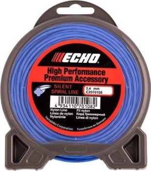 Леска триммерная ECHO Silent Spiral Line 2,7мм/ 12м витая (C2070109) [C2070109]