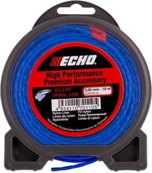 Леска триммерная ECHO Silent Spiral Line 3,0мм/ 10м витая (C2070110) [C2070110]