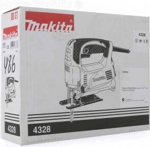 Лобзик сетевой MAKITA 4328 стальная подошва