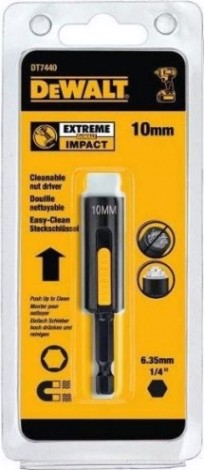 Магнитная насадка DeWALT 10х50 мм IMPACT DT 7440-QZ Easy Clean [DT7440-QZ]