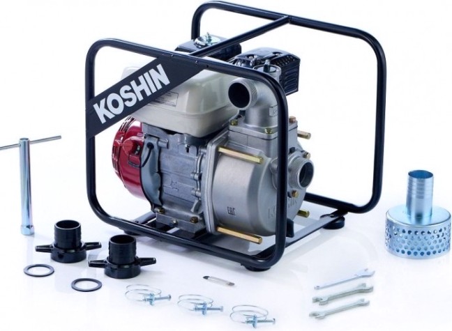 Мотопомпа бензиновая KOSHIN STH 50X для грязной воды [STH-50X]