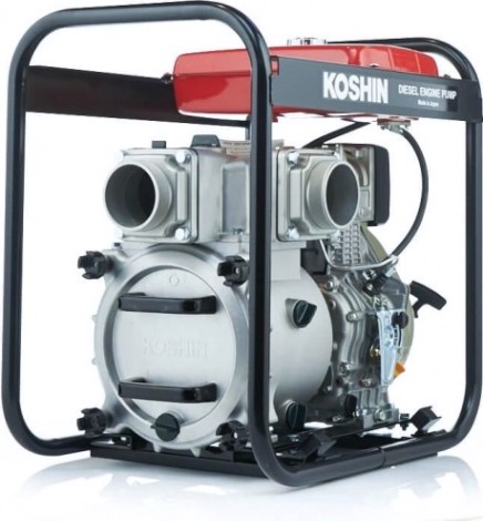 Мотопомпа дизельная KOSHIN KTY-100D для грязной воды