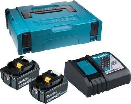 Набор АКБ и ЗУ MAKITA 18.0В 5,0 Ач Li-ion (2шт.) BL1850B/DC18RC (1шт.) 198311-6 [198311-6]