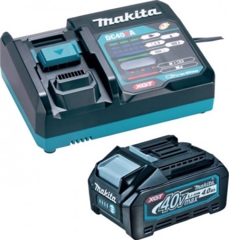 Набор АКБ и ЗУ MAKITA 40.0В 4,0 Ач Li-ion XGT 40.0V 4,0 Ач Li-ion BL4040+DC40RA [191J67-0]