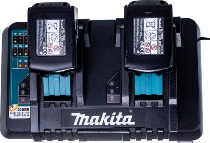 Набор АКБ и ЗУ MAKITA LXT BL1850B Li-ion (2шт.) + ЗУ DC18RD [191L75-3]