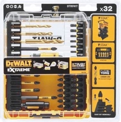Набор бит и насадок DeWALT DT70741T-QZ FLEXTORQ 31 предмет Набор бит и насадок DeWALT DT70741T-QZ FLEXTORQ 31 предмет