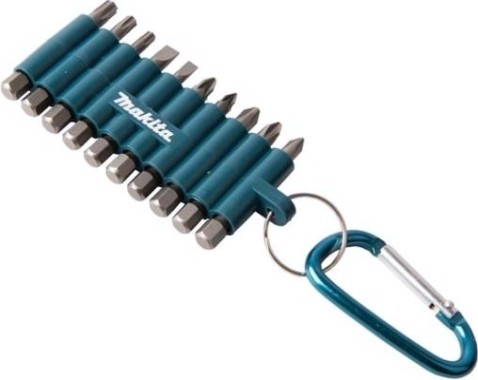 Набор бит и насадок MAKITA D-65028 подвесной 10 предметов [D-65028]