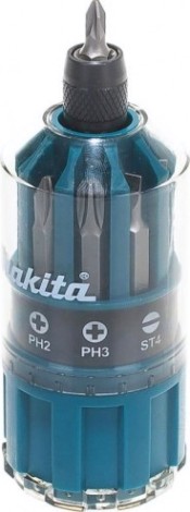 Набор бит и насадок MAKITA MAKPAC 18 предметов [B-28905-6]