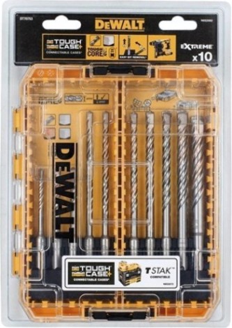 Набор буров SDS-plus DeWALT 5-12 мм EXTREME DT70753-QZ 10 ШТ [DT70753-QZ]