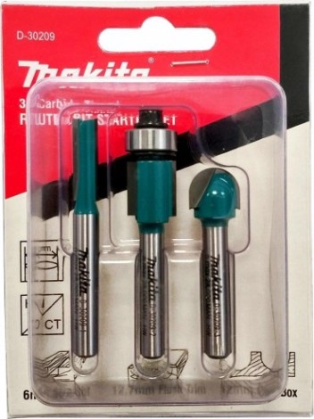 Набор фрез по дереву MAKITA D-30209 3 шт.