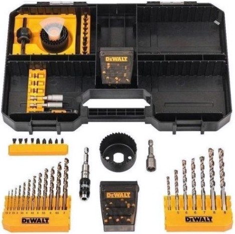 Набор оснастки универсальный DeWALT DT70620T-QZ EXTREME IMPACT TORSION кейс 100 шт