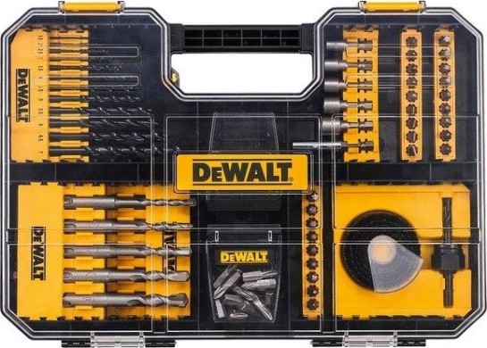 Набор оснастки универсальный DeWALT DT71583T-QZ TORSION кейс 102 шт [DT71583-QZ]
