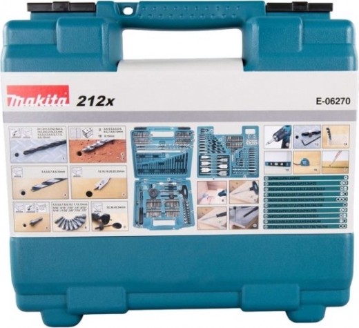 Набор оснастки универсальный MAKITA BASIC 212 [E-06270]