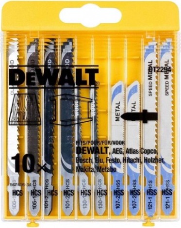 Набор пилок DeWALT DT2294 10 шт