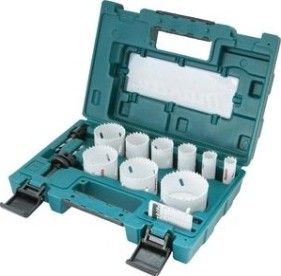 Наборы биметаллических коронок MAKITA 19-68 мм, 9 шт D-63987 [D-63987]