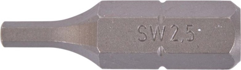 Насадка шестигранная MAKITA P-21369 hex2.5, 25 мм, e-form (mz), 10 шт.
