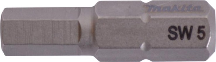 Насадка шестигранная MAKITA P-21397 hex5.0, 25 мм, e-form (mz), 10 шт.