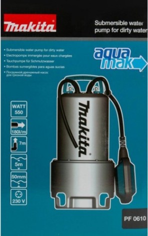 Насос дренажный MAKITA PF0610