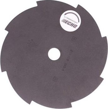 Нож для травы ECHO 696001-55632 металлический 8-зубчатый d=255мм/t=1,4мм/25,4мм (s