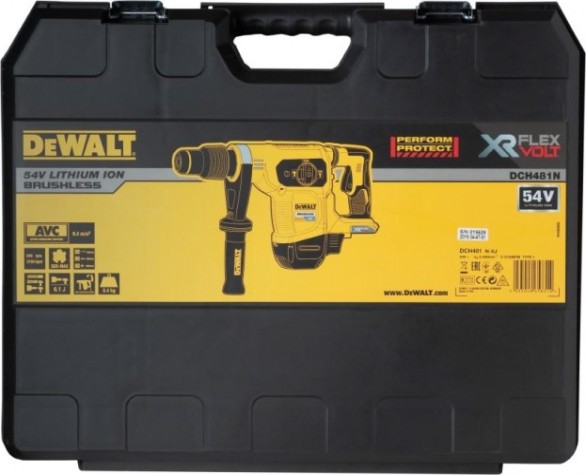 Перфоратор аккумуляторный DeWALT DCH 481 N FLEXVOLT, бесщеточный, без АКБ и З/У [DCH481N-XJ]