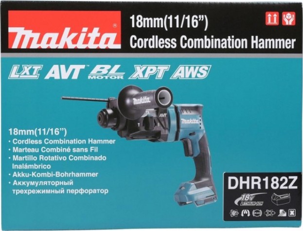 Перфоратор аккумуляторный MAKITA DHR182Z без АКБ и ЗУ