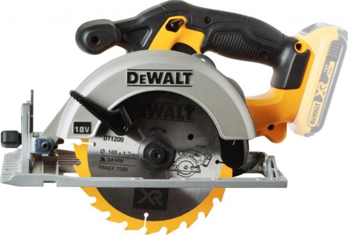 Пила циркулярная аккумуляторная DeWALT DCS 391 N без АКБ и ЗУ [DCS391N-XJ]