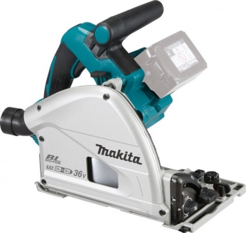 Пила циркулярная аккумуляторная MAKITA DSP 600 Z с бесщеточным двигателем, без АКБ и ЗУ [DSP600Z]