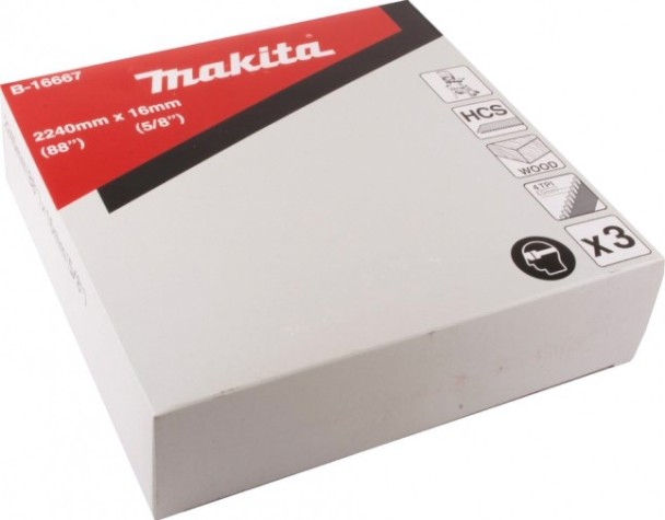 Пила кольцевая по дереву MAKITA B-16667 2240х0,5х16х4tpi 3 шт.