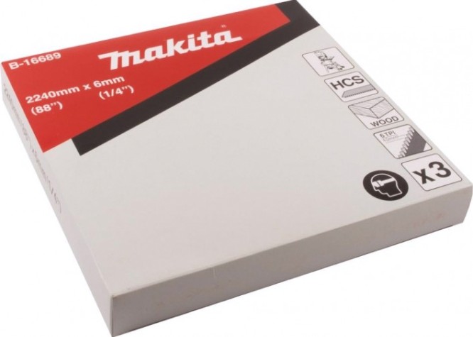 Пила кольцевая по дереву MAKITA B-16689 2240х0,5х6х6tpi 3 шт.