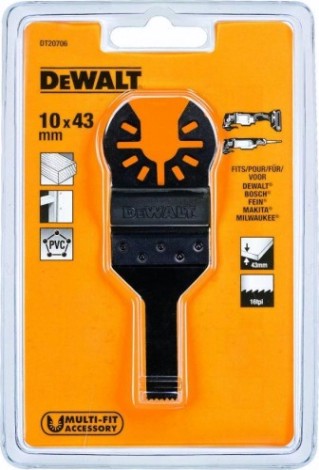 Пильное полотно DeWALT 43х10 мм DT20706-QZ [DT20706-QZ]