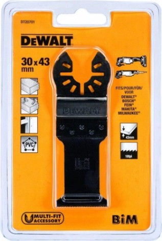 Пильное полотно DeWALT 43х30 мм DT20701-QZ [DT20701-QZ]