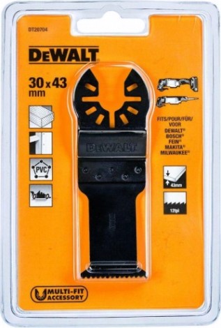 Пильное полотно DeWALT 43х30 мм DT20704-QZ [DT20704-QZ]