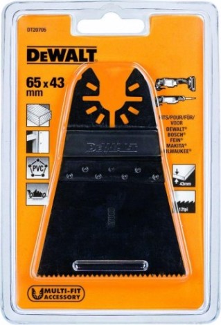 Пильное полотно DeWALT 43х65 мм DT20705-QZ [DT20705-QZ]